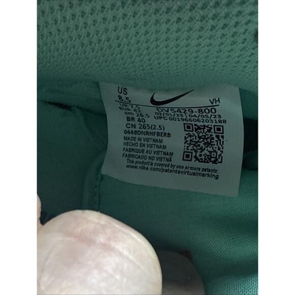 Size 8.5 - Nike Dunk SB Low Orange Emerald Rise bs926 - Picture 6 of 6